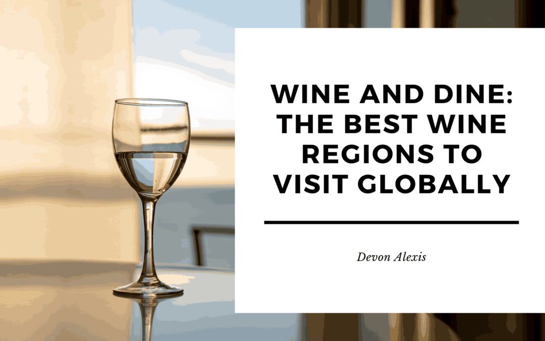 Wine and Dine: The Best Wine Regions to Visit Globally